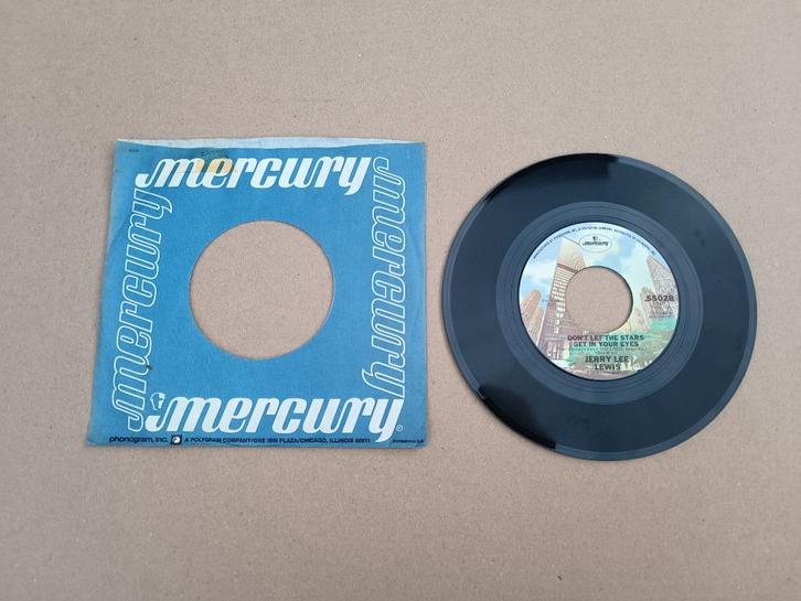 Single: Jerry Lee Lewis - Don't Let The Stars Get In/ USA, Cd's en Dvd's, Vinyl Singles, Gebruikt, Pop, 7 inch, Verzenden
