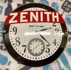 Emaille bordje ZENITH uurwerken formaat deurpostje, Antiek en Kunst, Ophalen of Verzenden