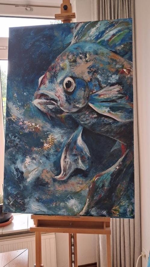 Schilderij, Huis en Inrichting, Woonaccessoires | Schilderijen, Tekeningen en Foto's, Nieuw, Schilderij, 75 cm of meer, 75 tot 100 cm