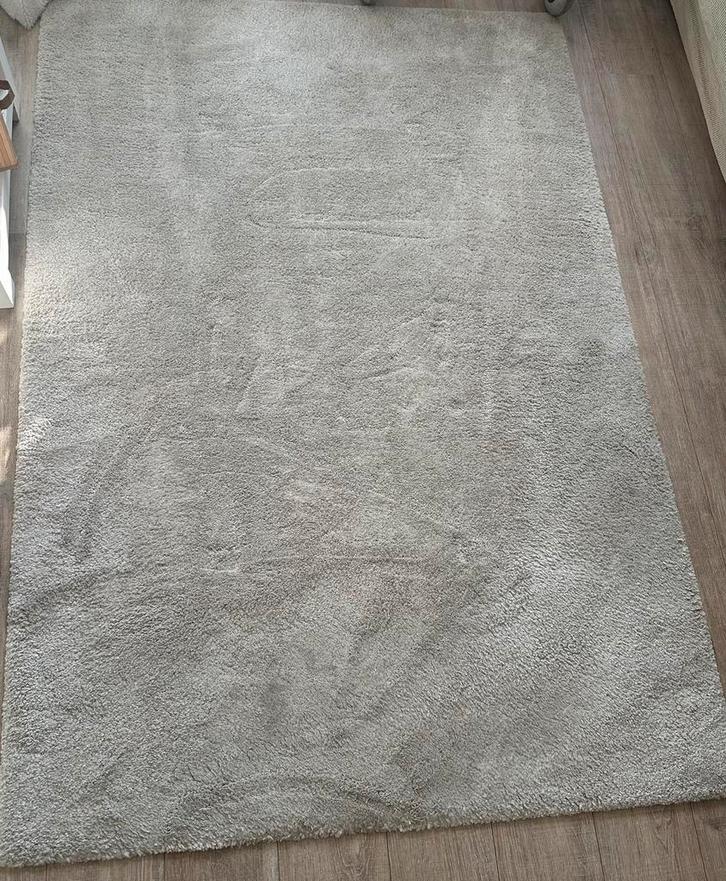 Ikea STOENSE vloerkleed Ecru, Huis en Inrichting, Stoffering | Tapijten en Kleden, Zo goed als nieuw, 200 cm of meer, Rechthoekig