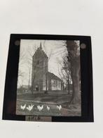 Glasdia Kerk Anlo met Kippen, Antiek en Kunst, Ophalen of Verzenden