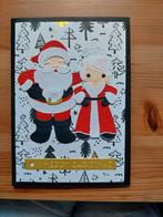 Zelfgemaakte Kerstkaart - Kerstman & Vrouw, Ophalen of Verzenden, Nieuw, Kerst