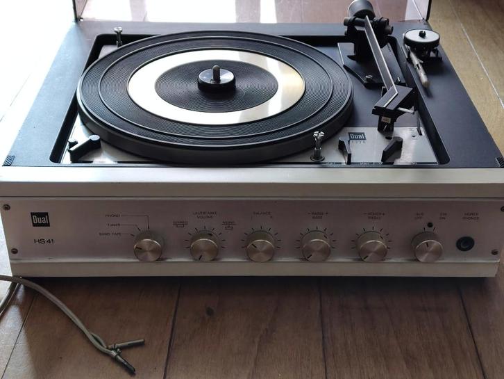 Dual 1215 HS41 platenspeler pick-up, Audio, Tv en Foto, Platenspelers, Gebruikt, Platenspeler, Dual, Pitch-regelaar, Automatisch