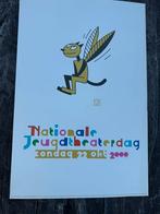 Joost Swarte zeefdruk Nationale Jeugdtheaterdag (2000), Antiek en Kunst, Kunst | Litho's en Zeefdrukken, Ophalen
