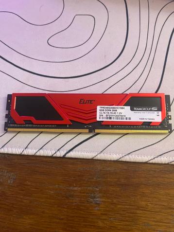 Elite 8GB DDR4 RAM - Perfect voor Gaming! beschikbaar voor biedingen