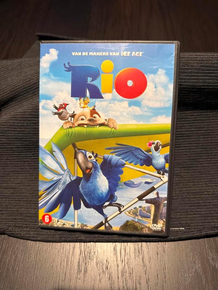 Rio DVD - Avontuur voor de hele familie!, Cd's en Dvd's, Dvd's | Kinderen en Jeugd, Zo goed als nieuw, Film, Avontuur, Alle leeftijden