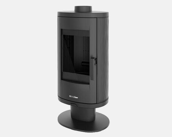 Gietijzeren Houtkachel | Nordflam Augusta (8 KW), Huis en Inrichting, Kachels, Nieuw, Vrijstaand, Houtkachel, Hout, Ophalen of Verzenden