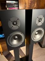 Buchardt S300 Mk2 monitor speakers zwart met stand, Audio, Tv en Foto, Luidsprekers, Zo goed als nieuw, 120 watt of meer, Front, Rear of Stereo speakers