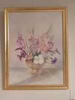 Aquarel Bloemenstilleven, Ophalen of Verzenden