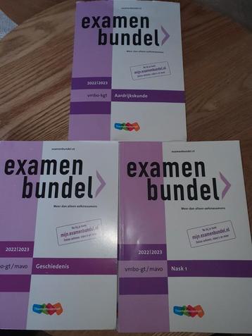 Examenbundel mavo Aardrijkskunde, geschiedenis, nask 1