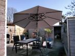 Tuinset met parasol, Ophalen, Aluminium