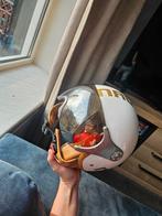 Nau fashion scooter helm maat M, Fietsen en Brommers, Brommerhelmen, Ophalen, Gebruikt