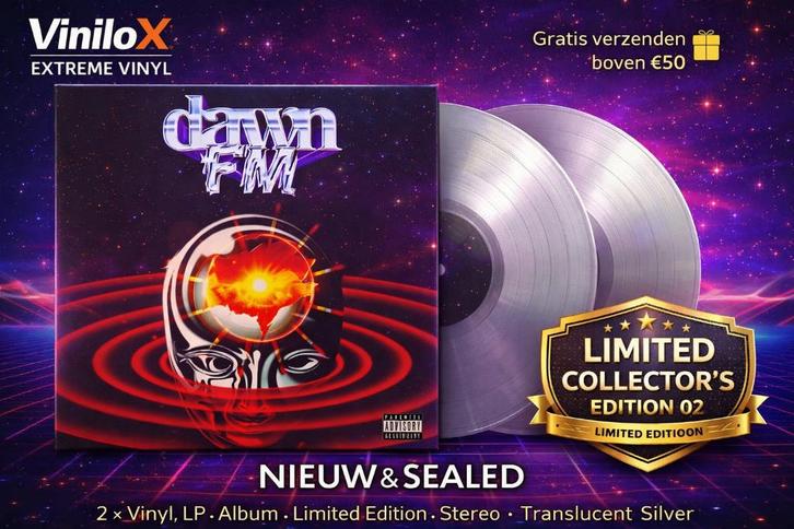 The Weeknd – Dawn FM | 2lp Limited Translucent Silver Vinyl, Cd's en Dvd's, Vinyl | Pop, Nieuw in verpakking, 2000 tot heden, 12 inch