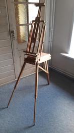 Houten opvouwbare schildersezel, Hobby en Vrije tijd, Schilderen, Ophalen, Gebruikt, Ezel