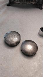 Zilveren doosjes., Ophalen of Verzenden, Zilver