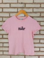 Nike Roze T-shirt – Maat S – Geborduurd Logo, Ophalen of Verzenden