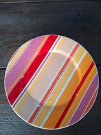 Vintage gestreepte borden, Verzamelen, Ophalen of Verzenden, Gebruikt, Overige onderwerpen, Button