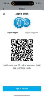 Glazenzegels AH gezocht, Albert Heijn, Ophalen