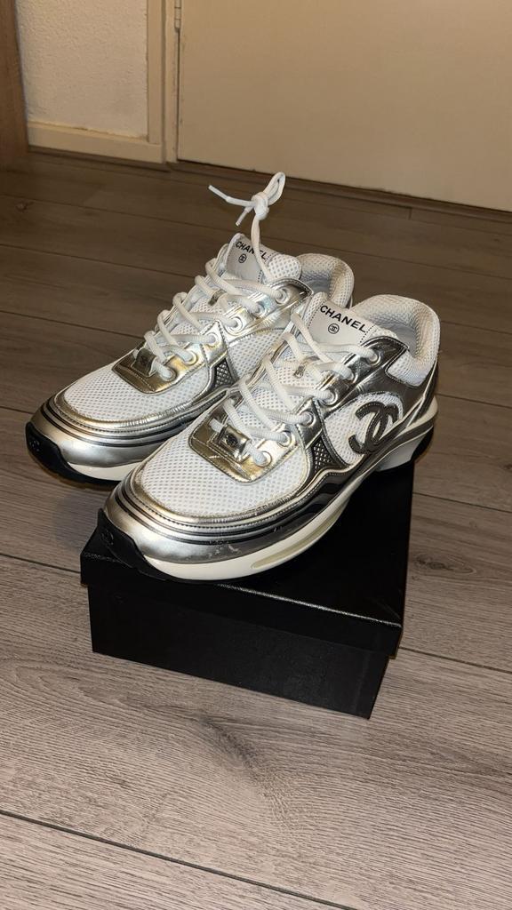 CHANEL CC Sneakers, Kleding | Heren, Schoenen, Nieuw, Sneakers of Gympen, Wit, Ophalen of Verzenden