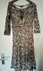 Ralph Lauren Leopard Jurk - Maat XS, Bruin, Nieuw, Ophalen of Verzenden, Knielengte