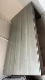 Grijze salontafel, Ophalen, Gebruikt, 100 tot 150 cm, 50 tot 100 cm
