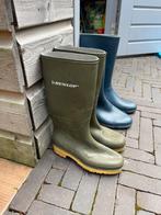 Dunlop regenlaarzen, maat 35, Ophalen of Verzenden, Gedragen, Overige kleuren, Regenlaarzen