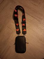 Telefoon tasje met koord, Ophalen of Verzenden, Zo goed als nieuw, Zwart, Schoudertasje