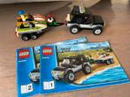 Lego City 60058 - Terreinwagen met Speedboot, Ophalen of Verzenden, Zo goed als nieuw, Complete set, Lego
