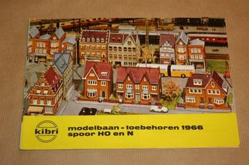 Catalogus - Kibri Modelbaan-Toebehoren - 1966 !! beschikbaar voor biedingen