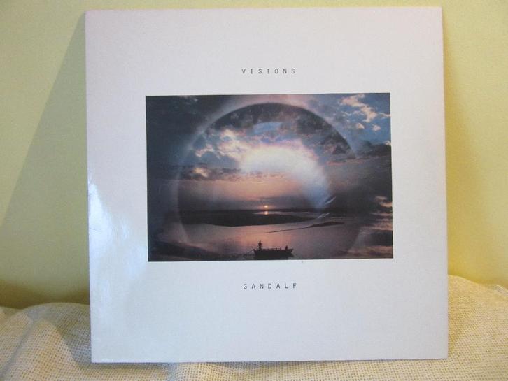 Gandalf  -  Visions, Cd's en Dvd's, Vinyl | Pop, Zo goed als nieuw, 1980 tot 2000, 12 inch, Ophalen of Verzenden
