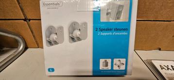 Essentials luidsprekersteun | 5kg | zilvergrijs | 2 stuks beschikbaar voor biedingen