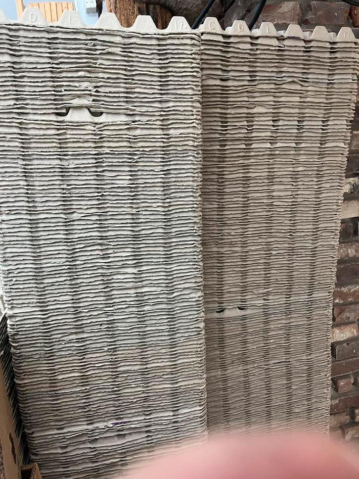 Grote partij eiertrays - 700 stuks, Dieren en Toebehoren, Pluimvee | Toebehoren, Gebruikt, Ophalen