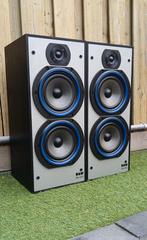 B&W Zuilen DM220 Bowers & Wilkins 3-weg + Fronts 8Ω 1986, Audio, Tv en Foto, Luidsprekers, Ophalen, Gebruikt, 60 tot 120 watt