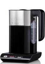 Waterkoker Bosch zwart, 2400W, 1.5L, 70-100 graden, 1 tot 2 liter, Ophalen of Verzenden, Gebruikt