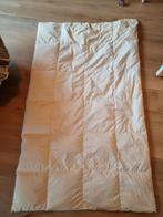 Gratis 1 persoons dons warm dekbed 130x210cm, Gebruikt, Eenpersoons, Wit, Ophalen of Verzenden