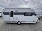 Hobby Excellent 460 SL Enkele bedden, Airco, Caravans en Kamperen, Koelkast, Hobby, Bedrijf, Treinzit
