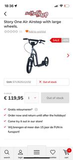 Story step nieuw, Fietsen en Brommers, Steps, Ophalen, Zo goed als nieuw, Gewone step