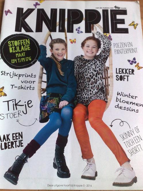 Knippie special bijlage nr. 5 / 2016 , patronen maat 134-176, Hobby en Vrije tijd, Kledingpatronen, Nieuw, Kind, Knippie, Verzenden