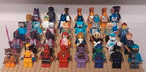 LEGO Minifigs: Ninjago, Marvel, Minecraft, Sonic, Kinderen en Baby's, Speelgoed | Duplo en Lego, Zo goed als nieuw, Ophalen of Verzenden