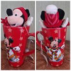 Mok met Mickey-knuffel (nieuw), Verzamelen, Disney, Ophalen of Verzenden, Mickey Mouse, Nieuw, Servies