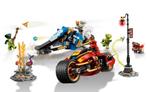 Lego Ninjago Zwaardmotor Kai en Sneeuwscooter Zane 70667, Ophalen of Verzenden, Zo goed als nieuw