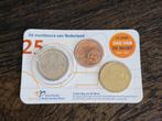 25ste Dag van de Munt - Coincard, Postzegels en Munten, Munten | Nederland, Ophalen of Verzenden, Koningin Beatrix, Euro's, Setje
