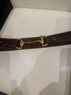 Purdey bruine leren ceintuur maat 105, Kleding | Dames, Riemen en Ceinturen, Verzenden, Heupriem, Zo goed als nieuw, Bruin