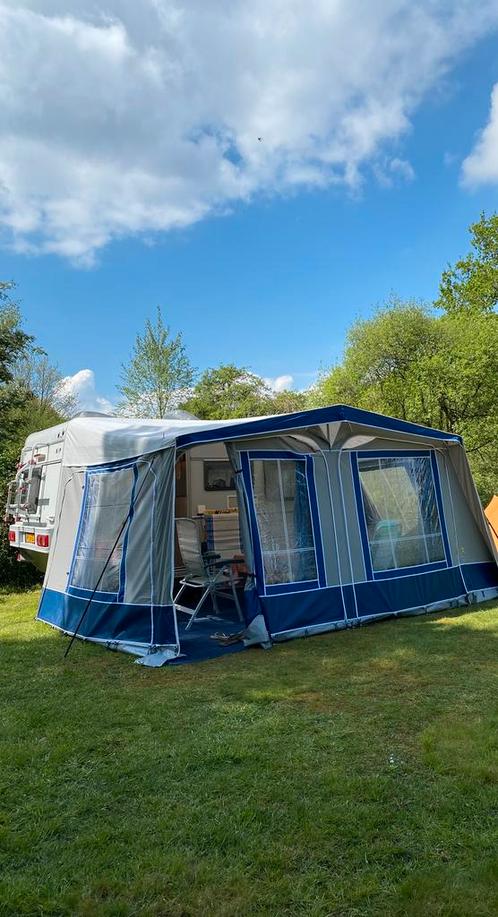 Kip 41ttz starline met mover voortent luifel, Caravans en Kamperen, Caravans, Particulier, tot en met 4, 750 - 1000 kg, Treinzit