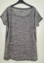 Manguun sportshirt antraciet gemêleerd Maat 44, Kleding | Dames, Verzenden, Maat 42/44 (L), Manguun, Grijs