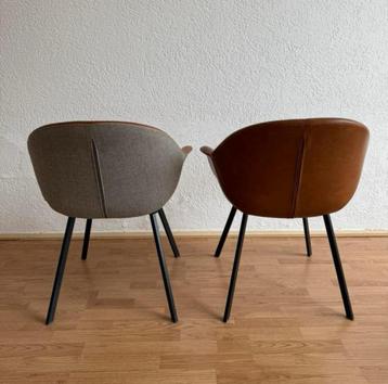 2 lederen Casteline Kuipstoelen van €129,- voor €39 beschikbaar voor biedingen