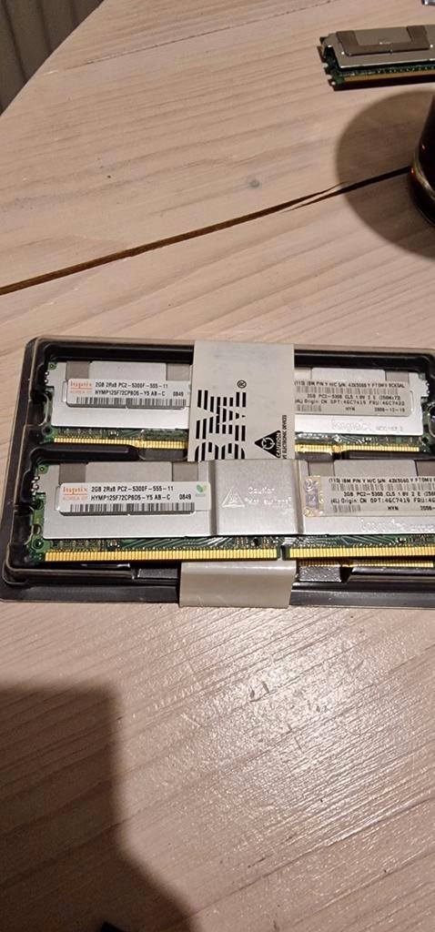 Partij ddr2 en ddr3 server geheugen, Computers en Software, RAM geheugen, Zo goed als nieuw, Server, DDR3, Ophalen of Verzenden