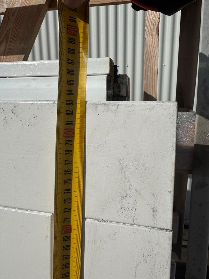 Meranti Hardhouten Openslaande Deuren met Isolatieglas, Doe-het-zelf en Verbouw, Deuren en Horren, Nieuw, Buitendeur, 200 tot 215 cm