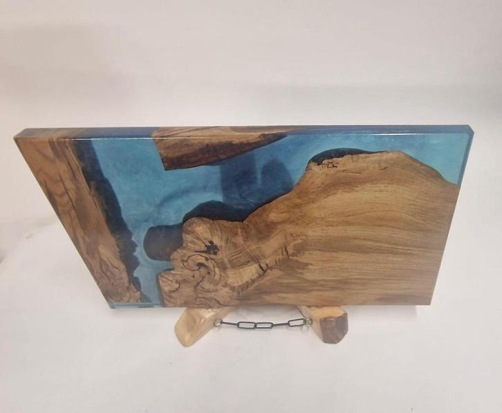 2 diverse Epoxy rivier salontafel, nu in actie voor 180€, Huis en Inrichting, Tafels | Salontafels, Nieuw, Minder dan 50 cm, 50 tot 100 cm