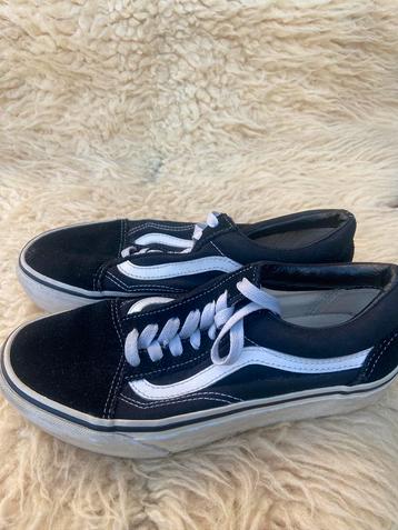 Vans old skool unisex zwart/wit maat 37/38 beschikbaar voor biedingen